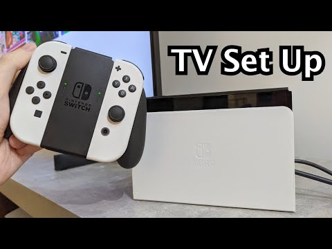 How to Connect Nintendo Switch OLED Dock To TV & Set Up!