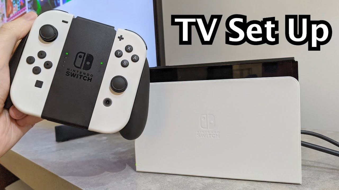How to Connect Nintendo Switch OLED Dock To TV & Set Up! - YouTube