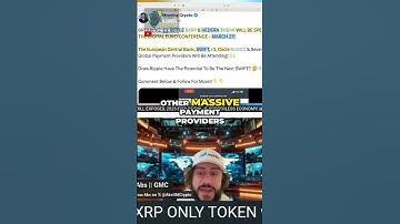 Ripple & Hedera: Disrupting SWIFT at the Digital Euro Conference #shorts #xrp #hbar  #crypto