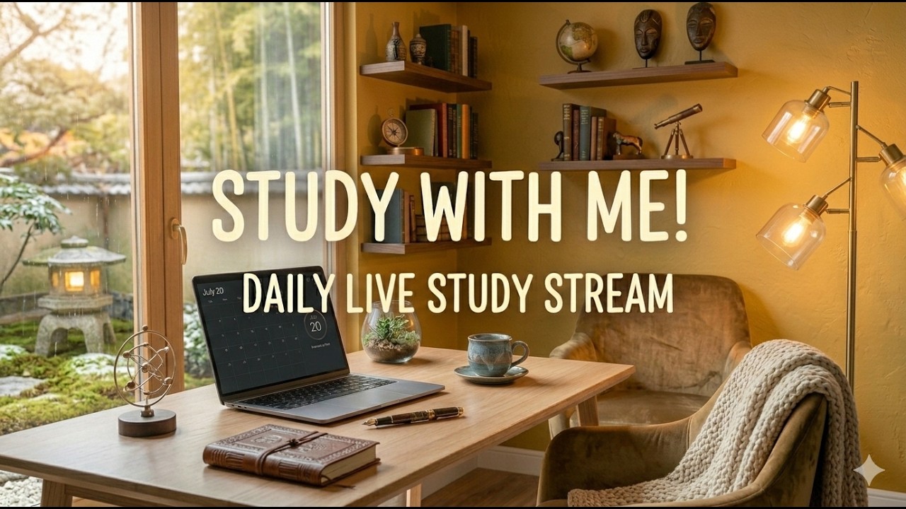 Pure Study Talk Let’s Study Together LIVE (6 Hours) | Deep Focus | Exam Season - YouTube