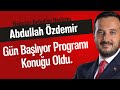 Habertrk tv  bacilar beledye bakani abdullah zdemr gn baliyor  programi konuu oldu