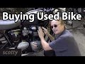 How To Buy A Used Motorcycle