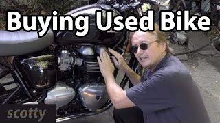 How To Buy A Used Motorcycle