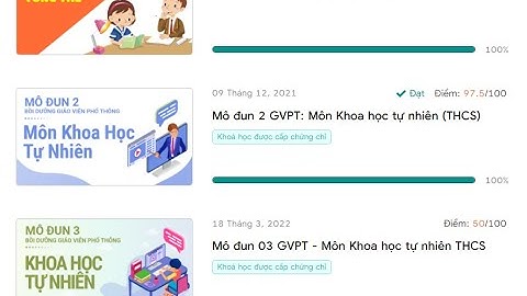 Bài tập cuối khoá| đáp án|trắc nghiệm #module  1 2 3 THCS các môn KHTN