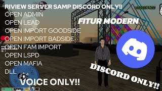 RIVIEW SERVER SAMP DISCORD ONLY !! SCORPIONS ROLEPLAY 