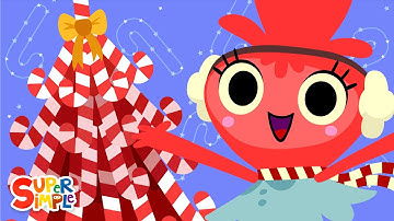 Candy Cane Tree | Original Kids Christmas Song | Super Simple Songs