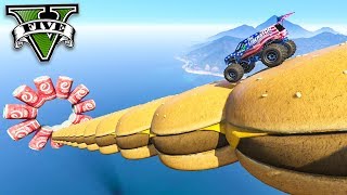 GTA V Online: A MEGA RAMPA de HAMBÚRGUER INCRÍVEL!!! GTA V Online: A MEGA RAMPA de HAMBÚRGUER INCRÍVEL!!!