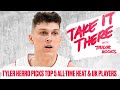 Tyler Herro Names His All-Time Heat, Kentucky Top 5s | Take It There S2E4