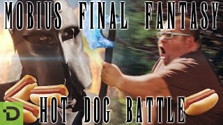 Hot Dog Battle - Mobius Final Fantasy In Real Life!