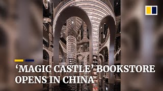 ‘Magic castle’ bookstore opens in China