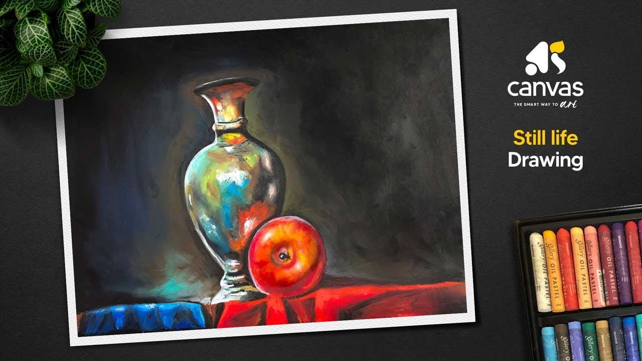 Painting with Oil Pastels: Still Life - DesignMatters TV