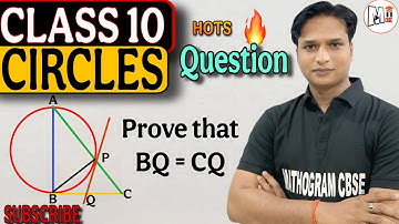 In a right triangle ABC in which ∠B = 90°, a circle is drawn with AB as diameter intersecting the hy