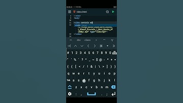 Embed image as thumbnail through poster attribute |  video tag | #html5 #viral #shorts #ytshorts