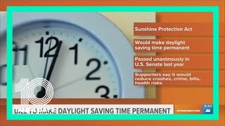 Lawmakers from Florida reintroduce 'Sunshine Protection Act' to keep Daylight Saving Time permanent