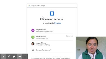 Signing in to Newsela
