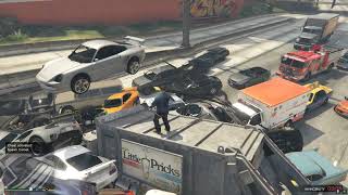 GTA V  Cheat Spam Vehicle Explosion Franklin