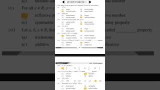 9th class Math New book 2026 |Chapter 1| Exercise | MCQs |New book 2026