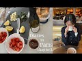 🇫🇷ch.3 파리 교환학생 브이로그(파리 여행하며....파리맛집 탐방) 의류학과 Paris Vlog. 🍤새우갈릭파스타.