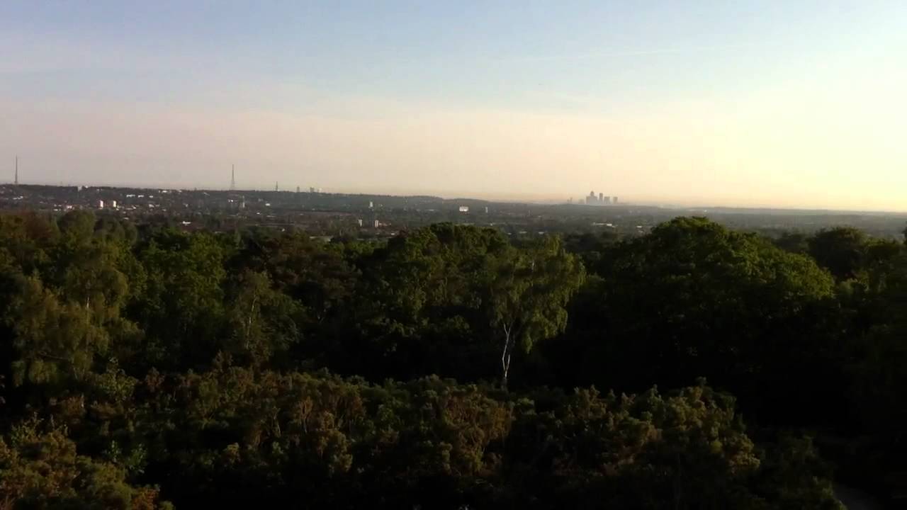 London from Addington Hills