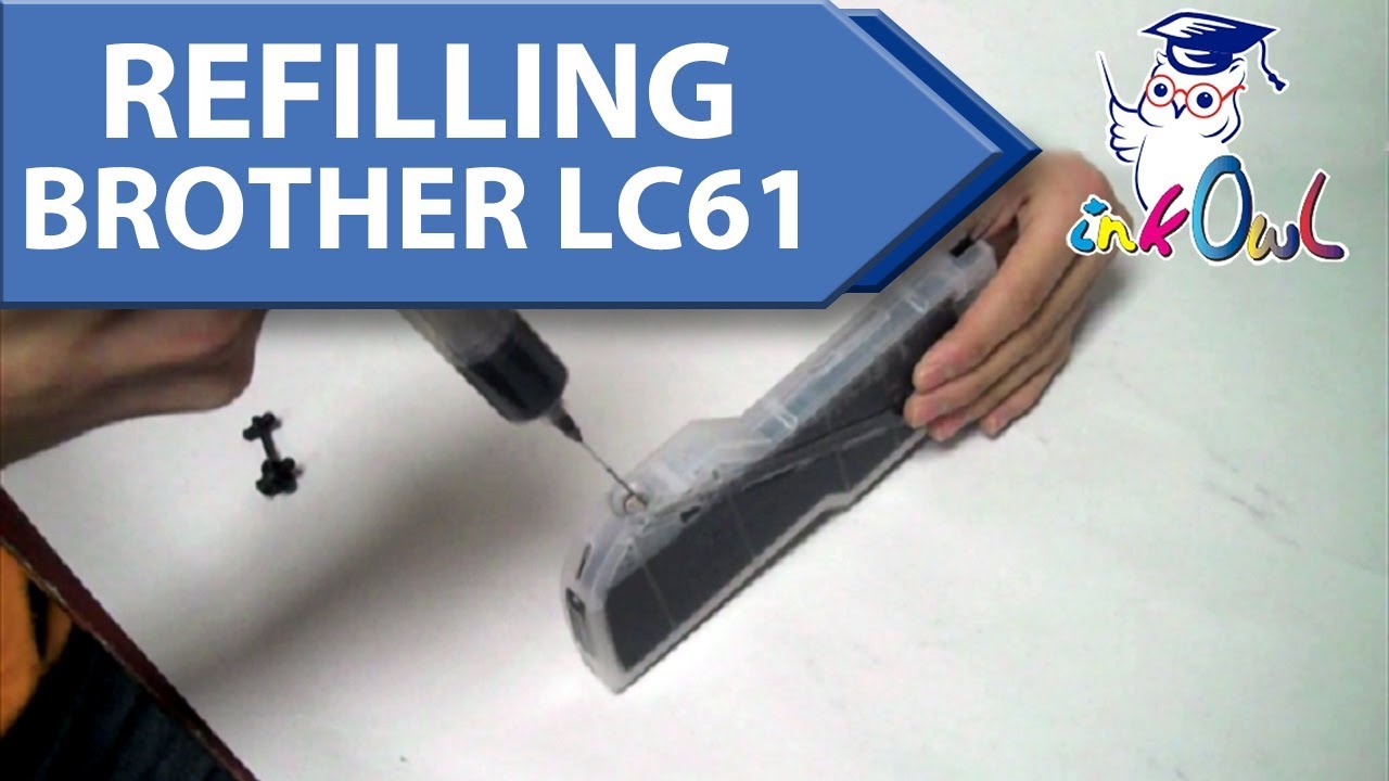 InkOwl Brother Refillable Cartridges for LC61