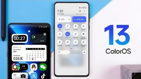 Color OS 13 { Update } theme for Realme Oppo and OnePlus Devices ⚡⚡( No root )