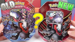 OLD vs NEW DARKRAI EX TINS! Pokemon Card Opening