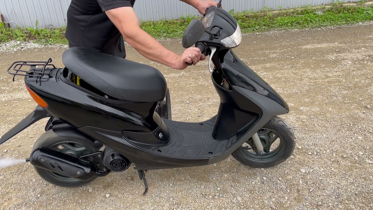 Video Zapuska Honda Dio Af35 Youtube