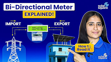 What Is a Bi-Directional Meter?: Import, Export & Net Readings EXPLAINED!