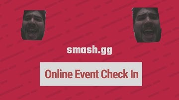 Online Event Check-in on smash.gg
