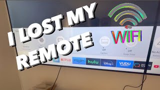 How To connect Samsung TV un70nu6900f To WiFi without a Remote! SOLVED