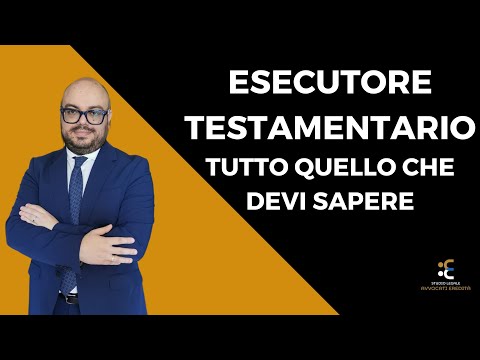 Video: L'esecutore testamentario viene pagato?