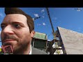 GTA 5 - Mile High Club Rooftop Massacre + Ten Star Escape