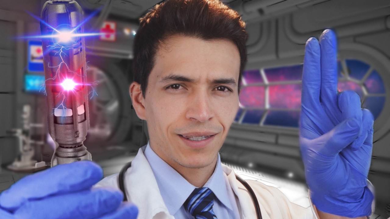 ASMR Examen de Nervios Craneales en el ESPACIO 🚀 Pruebas Raras