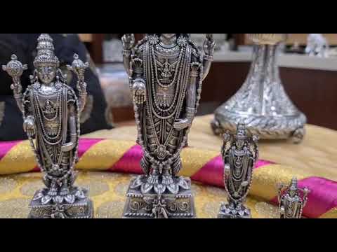Silver Venkateswara swami vigraham