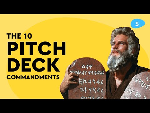 10 Commandments for Great Startup Pitches