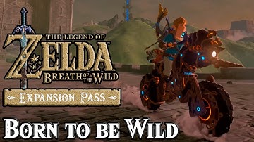 Zelda BotW DLC 2 Master Cycle Zero - Link was Born to be Wild!