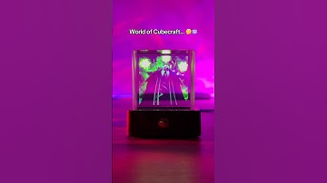 Suecraft #warcraft #world #nightelf #orc #dwarf #illidan #cube #3d #hologram #dancing #goldshire