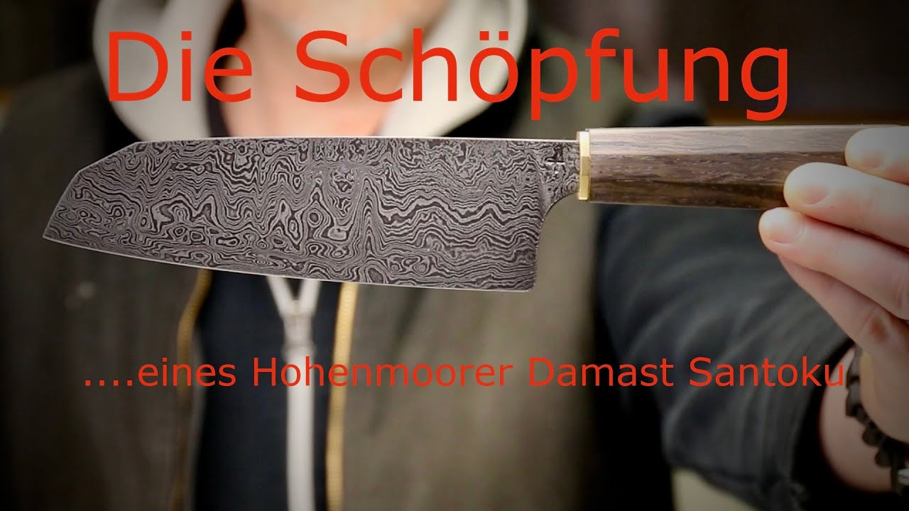 Die Schöpfung, wir bauen ein Damastsantoku.