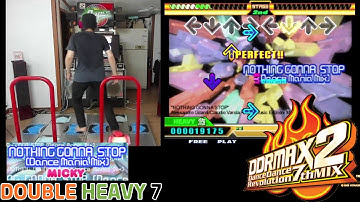 HN!! DDR MAX2 / MICKY - NOTHING GONNA STOP (Dance Mania Mix) / DOUBLE HEAVY 7