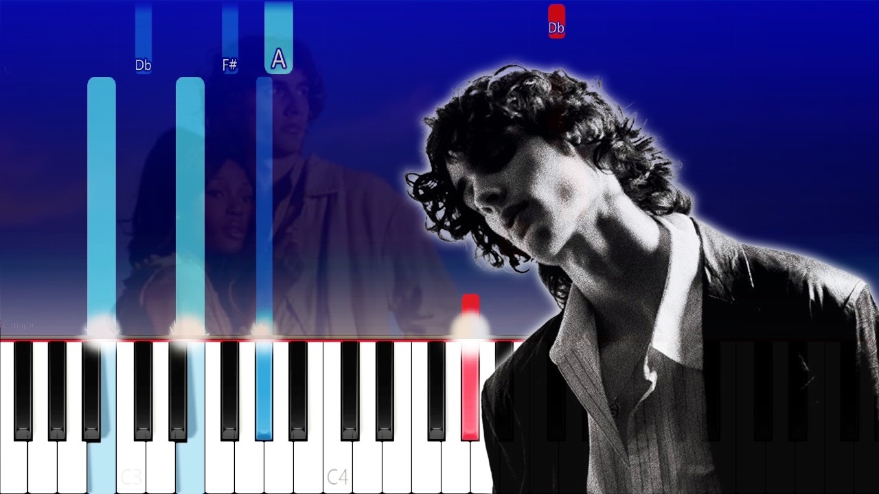 sombr - Homewrecker (Piano Tutorial)