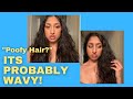 Poofy isn't a hair type but wavy is, here's how to figure it out (Is your hair wavy?)