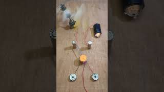 Dc motor project switch machine #dcmotorproject #tech #shorts