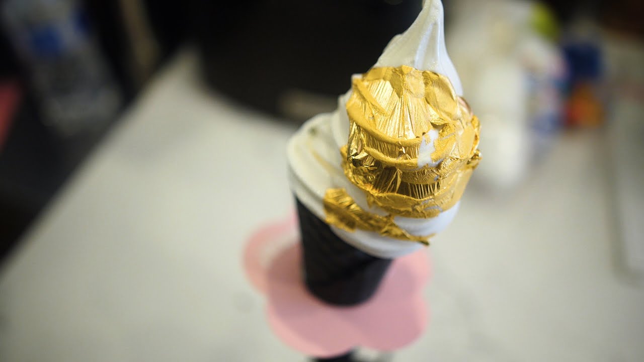 24k gold ice cream price