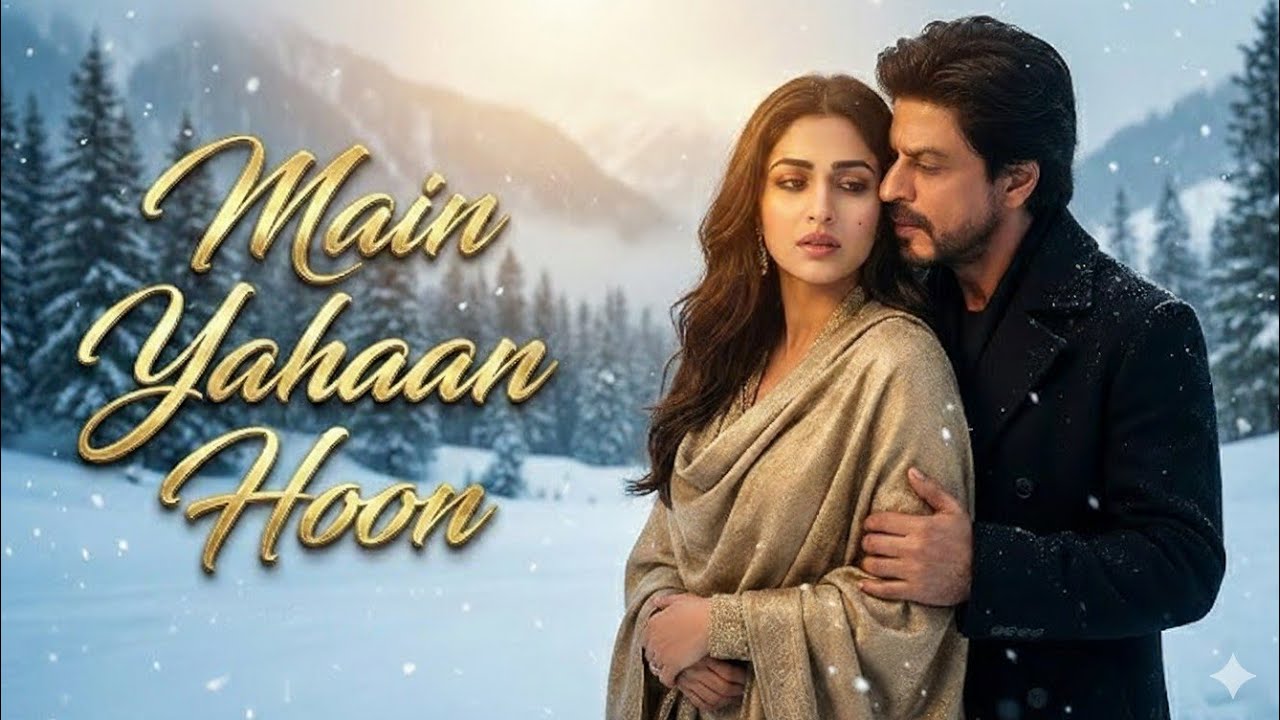 Main Yahaan Hoon | New Romantic song 2026 | New Hindi Song 2026 | Shahrukh Khan Song 