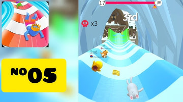 AquaPark.io Gameplay - All Levels (17,18) || Android iOS Mobile Games