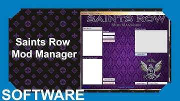 Software: Saints Row Mod Manager (Supports SR3 To SR4)