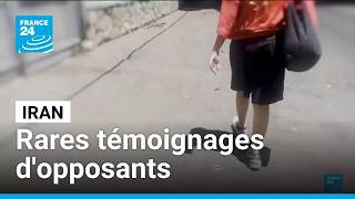 En Iran, des opposants qui refusent l'hommage à Ali Khamenei témoignent • FRANCE 24