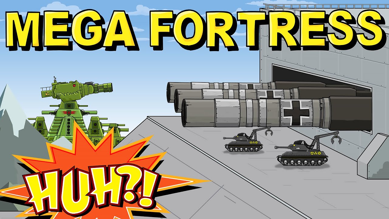 "Mega Fortress" Cartoons about tanks