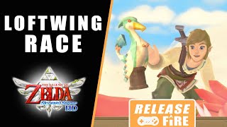 The Legend of Zelda Skyward Sword HD Switch how to win the race & catch Bird Statuette