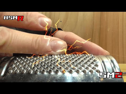【睡魔に襲われるアトピー性皮膚炎ASMR】超痒い中指をチーズスライサーで掻く音/癒し/リラックス効果/睡眠導入/マッサージ